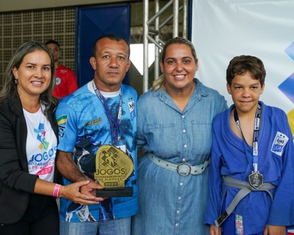 Judô Semel de Luziápolis se destacou nos Jogos do Paradesporto de Alagoas