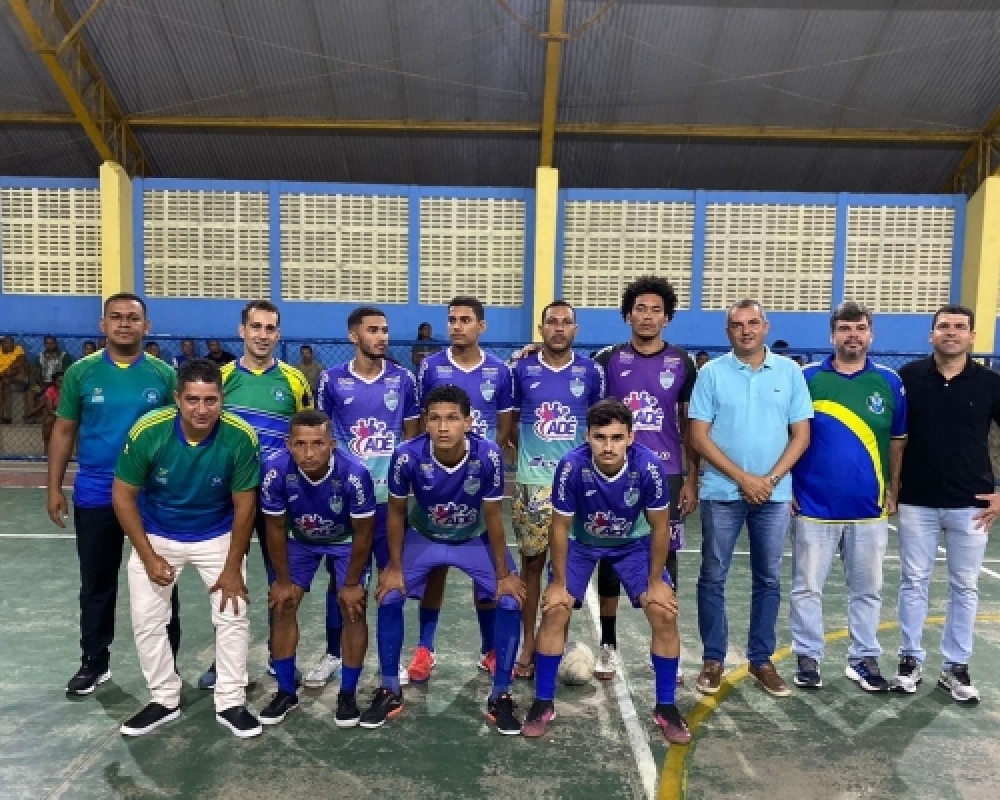 Rua Professor Antônio Joaquim conquista a primeira Taça de Ruas de Futsal do Povoado Chã da Imbira 