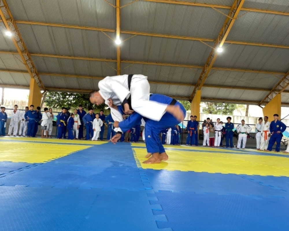 Campo Alegre sediou a 7ª Edição do KANGUEIKO treinamento de inverno de Judô 