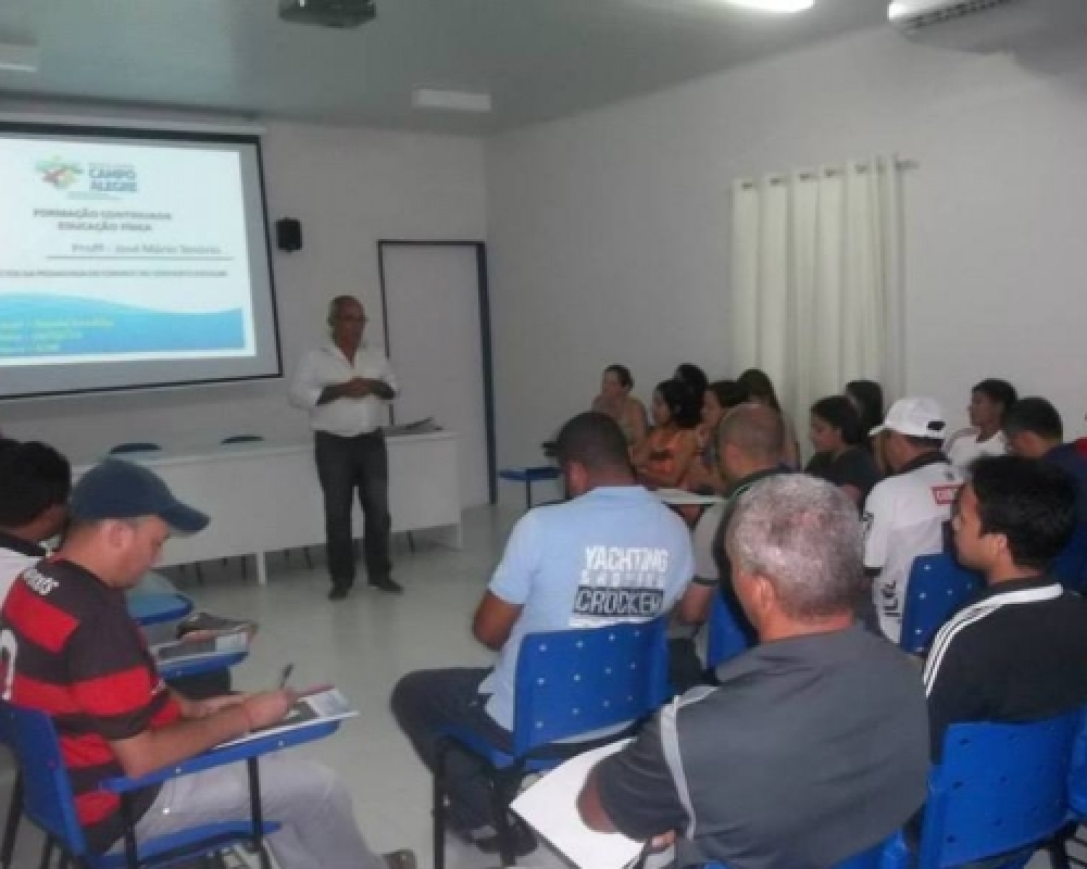 Secretaria de Educação realiza formação em educação física escolar