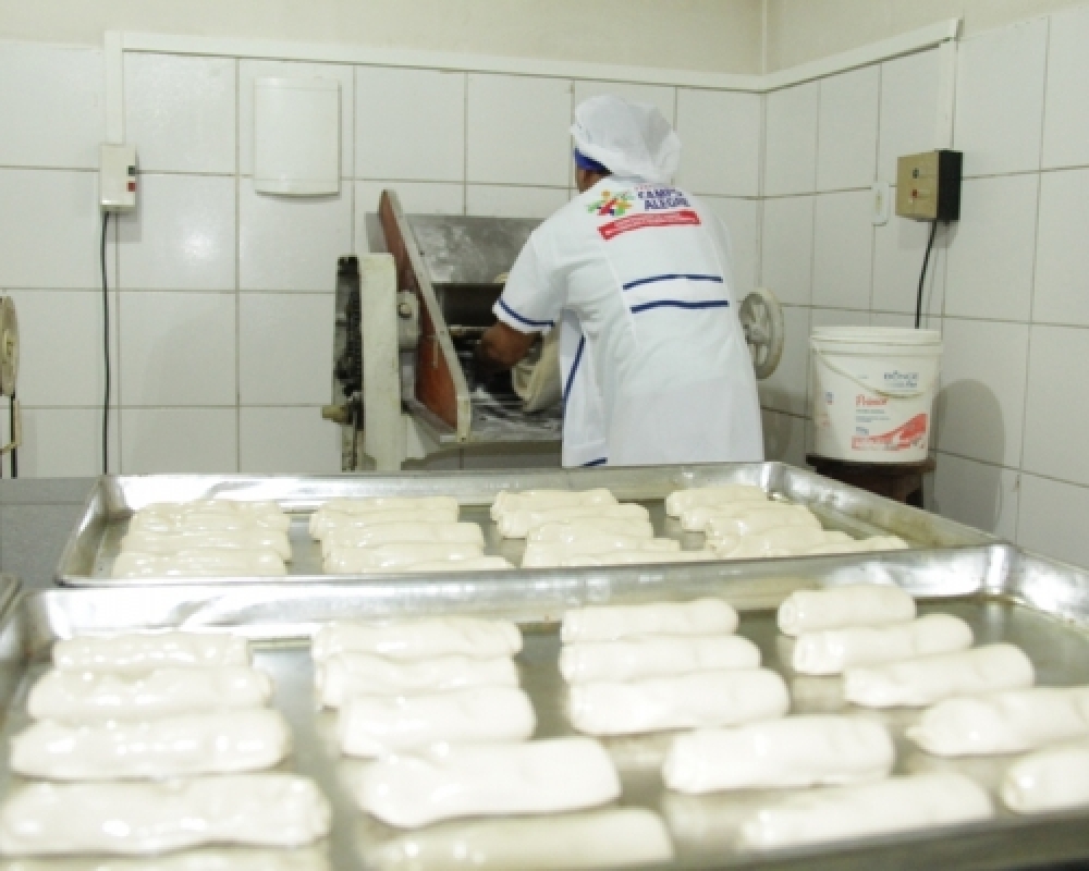 Implantada na gestão atual Padaria Municipal proporciona qualidade na merenda escolar