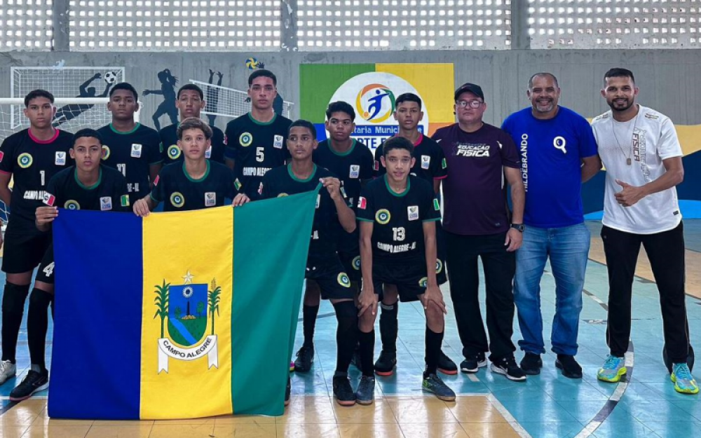 Equipes das Escolas de Campo Alegre participam dos Jogos Estudantis de Alagoas - 2025