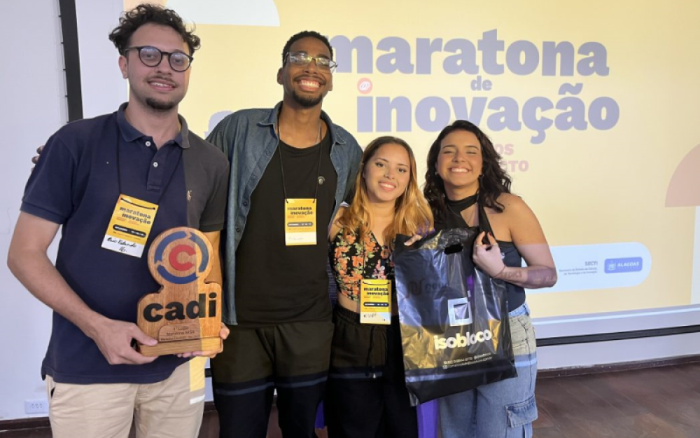 Jovens de Campo Alegre conquistam primeiro lugar na Maratona de Inovação realizada em Marechal Deodoro