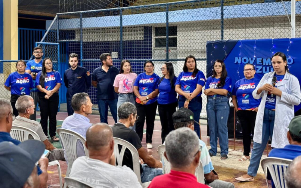 Novembro Azul: UBS Antônio Joaquim Messias realiza ação voltada para a saúde do homem 
