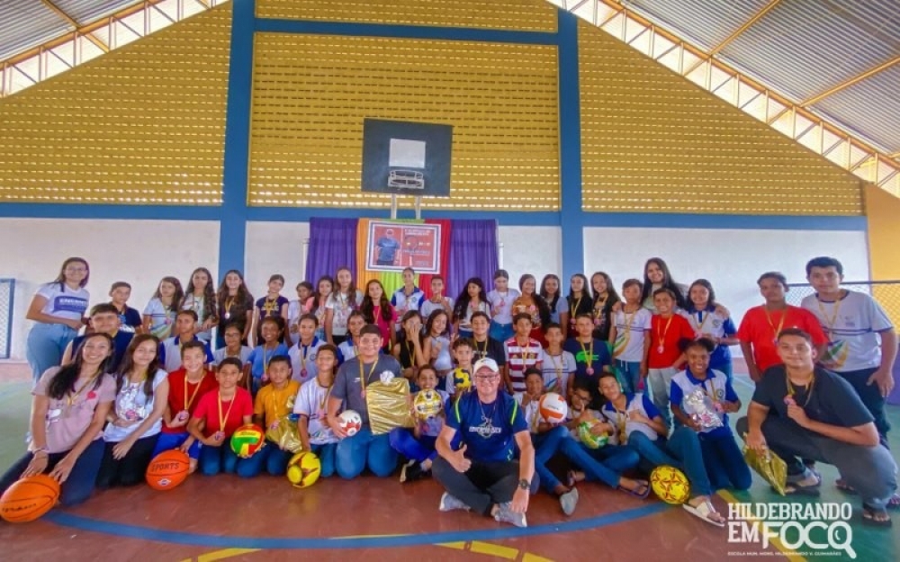 Alunos da Escola Monsenhor Hildebrando Guimarães participaram da segunda edição da Olimpíada do Conhecimento