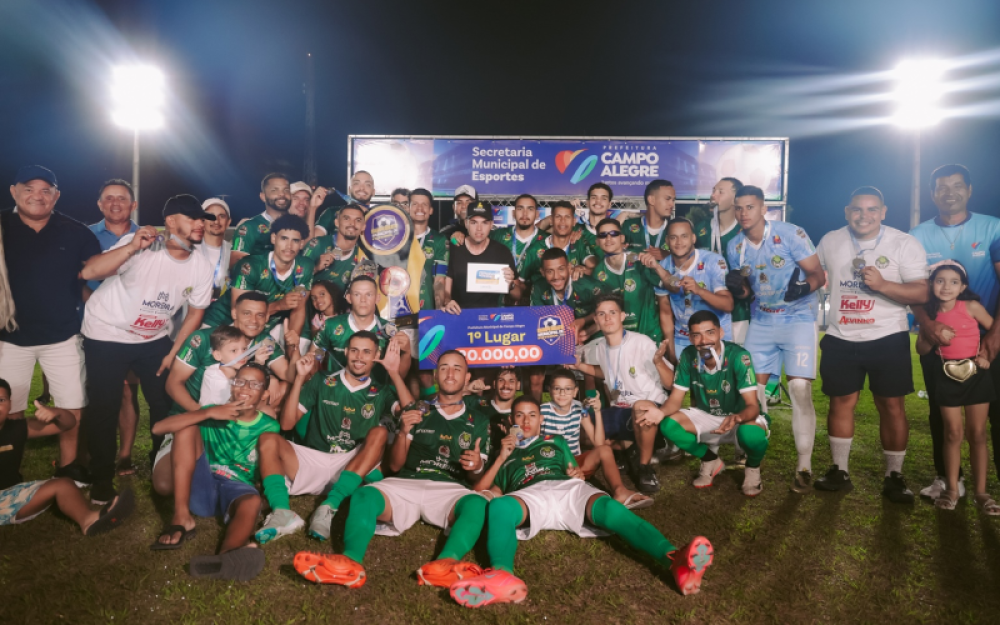 Palmeiras Vence o Imbirense pro 3 x 0 e conquista o Campeonato Municipal de Futebol de Campo Alegre 2025 