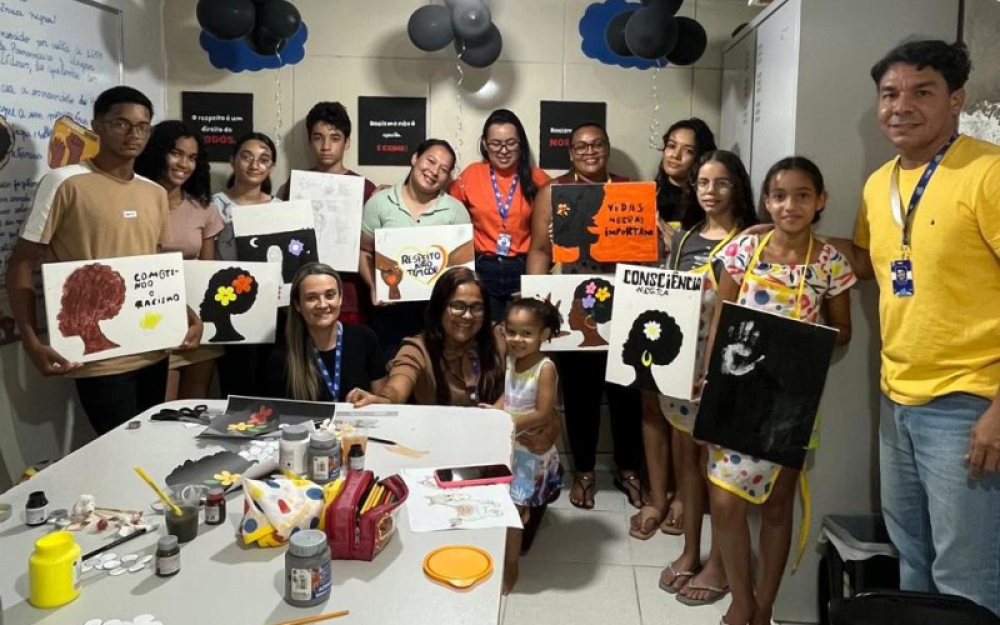 Projeto Fortalecendo Vínculos realiza roda de conversa sobre a Consciência negra 