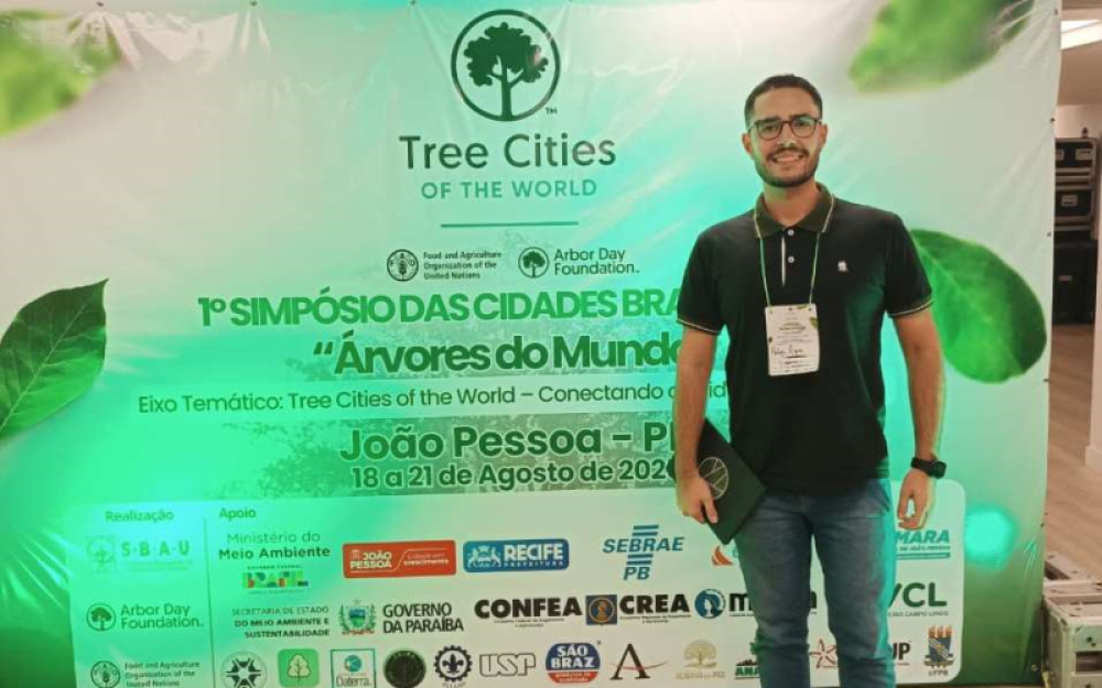 Paisagista Ambiental Philipe Agra representou Campo Alegre no 1º Simpósio das Cidades Brasileiras