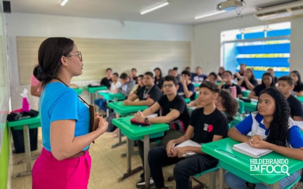 Secretaria de Saúde realizou ação do Programa Saúde na Escola na Escola Hildebrando Guimarães