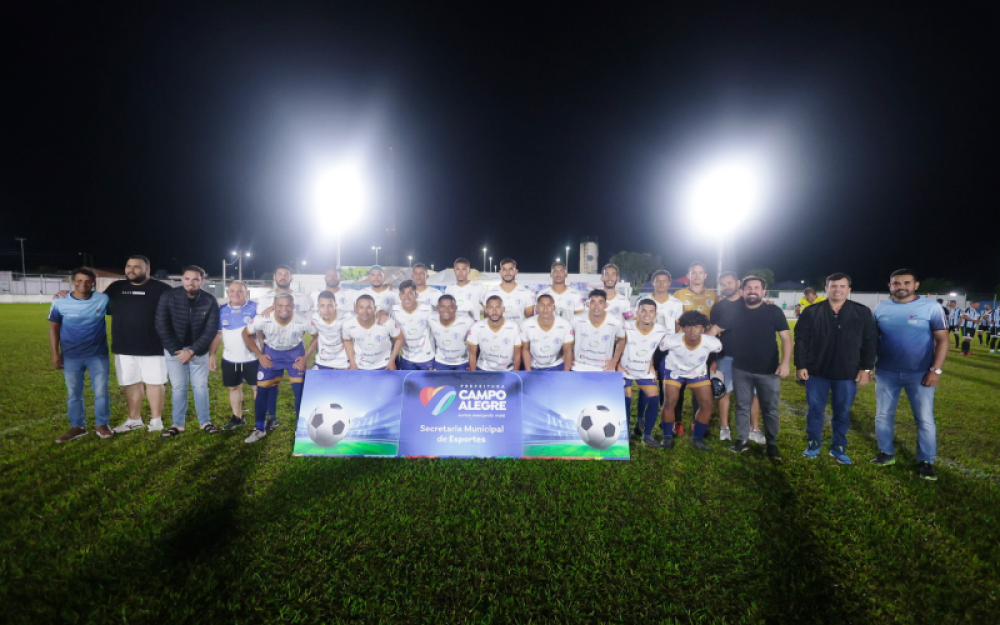Muitos gols marcaram a primeira rodada do Campeonato Municipal de Futebol Amador 2025