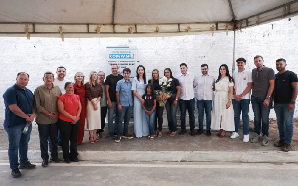 Prefeitura de Campo Alegre realiza a inauguração de mais de 4 mil metros quadrados de pavimentação