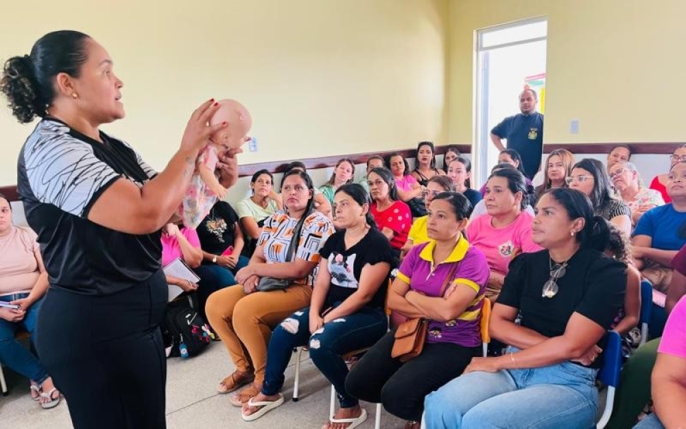 SEMED realiza mais uma formação em primeiros socorros para profissionais da educação infantil