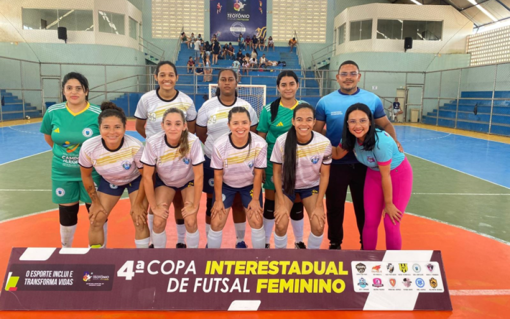 Time da SEMEL feminino de Campo Alegre participou da a IV Copa Interestadual de Futsal Feminino 