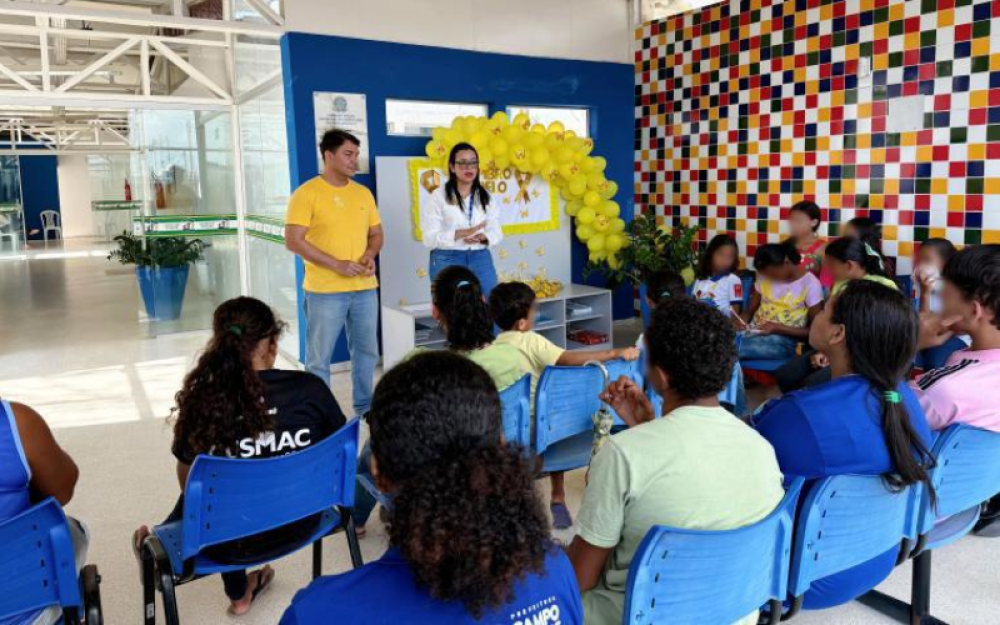Projeto Fortalecendo Vínculos promove palestra em alusão a Campanha do Setembro Amarelo 