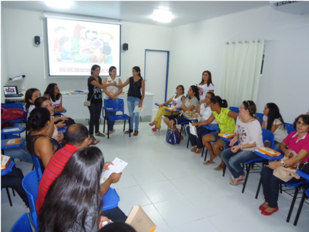 Formação Escolar PROJETO TRILHAS uma parceria MEC, INSTITUTO NATURA e Prefeitura de Campo Alegre
