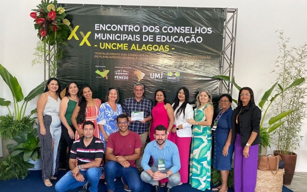 Representantes de Campo Alegre participam do XX Encontro dos Conselhos Municipais de Educação