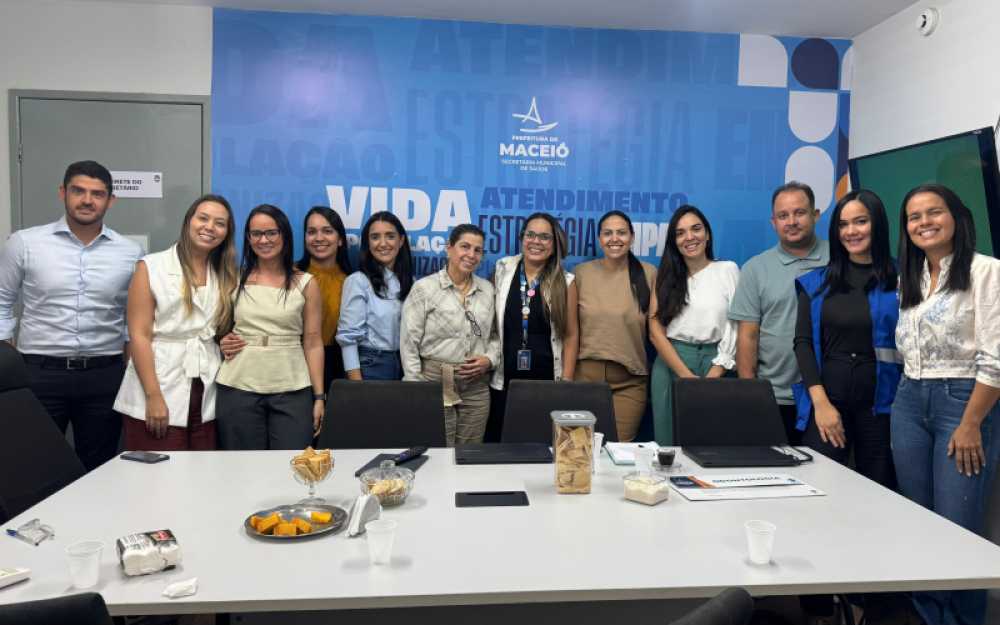 Secretaria de Saúde e equipe realizam visita técnica para conhecer projetos exitosos de Maceió