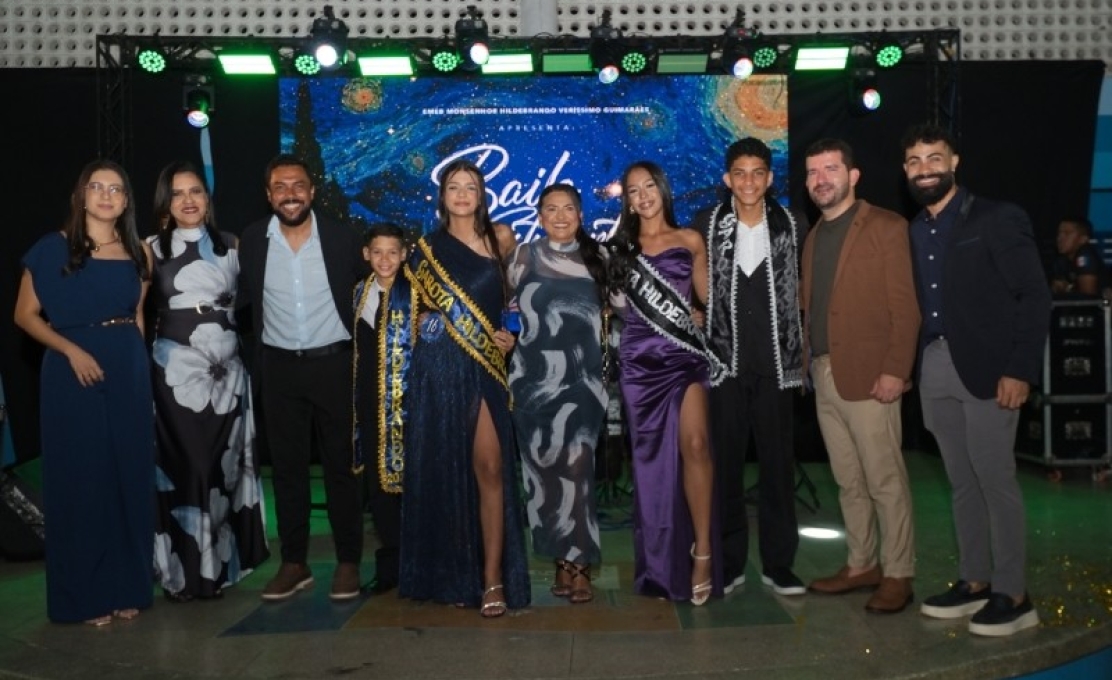 Escola Hildebrando Guimarães realizou mais uma edição do Tradicional Baile Estudantil e eleg...