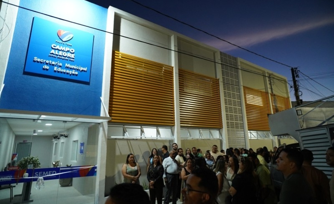 Prefeitura de Campo Alegre inaugurou a reforma e modernização da sede da Secretaria Municipal...