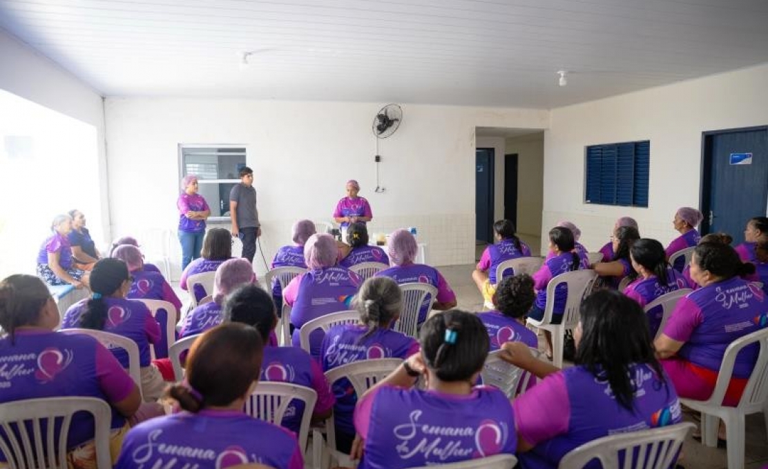 Mulheres campo-alegrenses participam de oficina sobre a produção de Flau Gourmet 