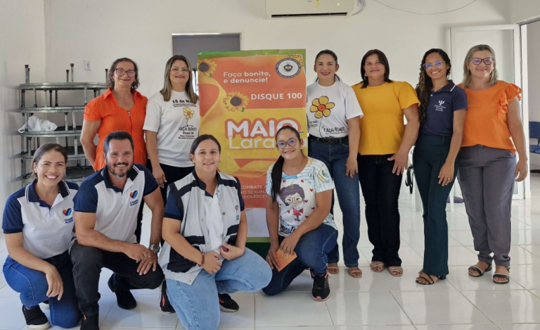 Ações da Campanha do Maio Laranja foram realizadas pela Assistência Social, Educação, Saú...