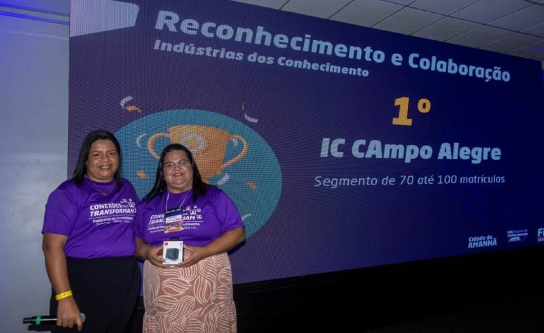 Campo Alegre se destaca no Encontro anual das Indústrias do Conhecimento - Sesi 