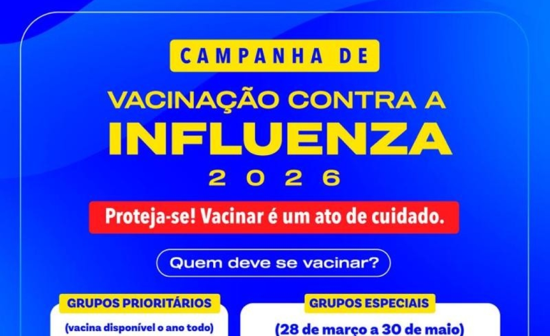 Secretaria de Saúde de Campo Alegre iniciou a Campanha Nacional de Vacinação contra a Influe...