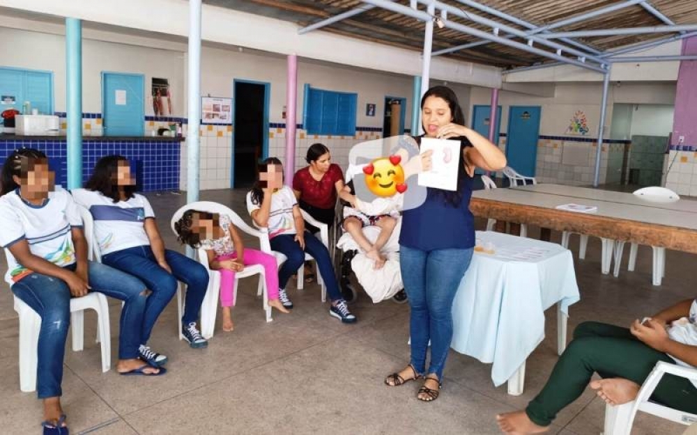 Equipe do Abrigo Regional promove Roda de Conversa sobre a Importância da Água