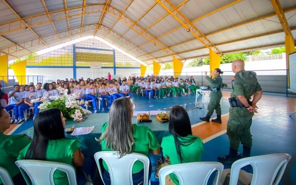 SEMED realizou momento formativo com os grupos de educação ambiental Soldadinho Verde e Com-Vida 