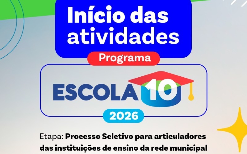 Campo Alegre terá ações pelo Programa Escola 10 com o objetivo de fortalecimento da educação básica
