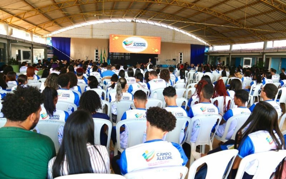 Secretaria de Educação de Campo Alegre realizou a Aula Inaugural de mais uma edição do Cursinho De Olho ENEM