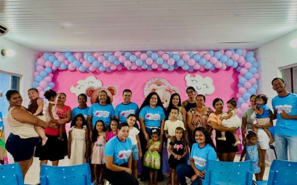 Programa Criança Feliz realizou em Luziápolis uma ação especial em alusão à Semana do Bebê
