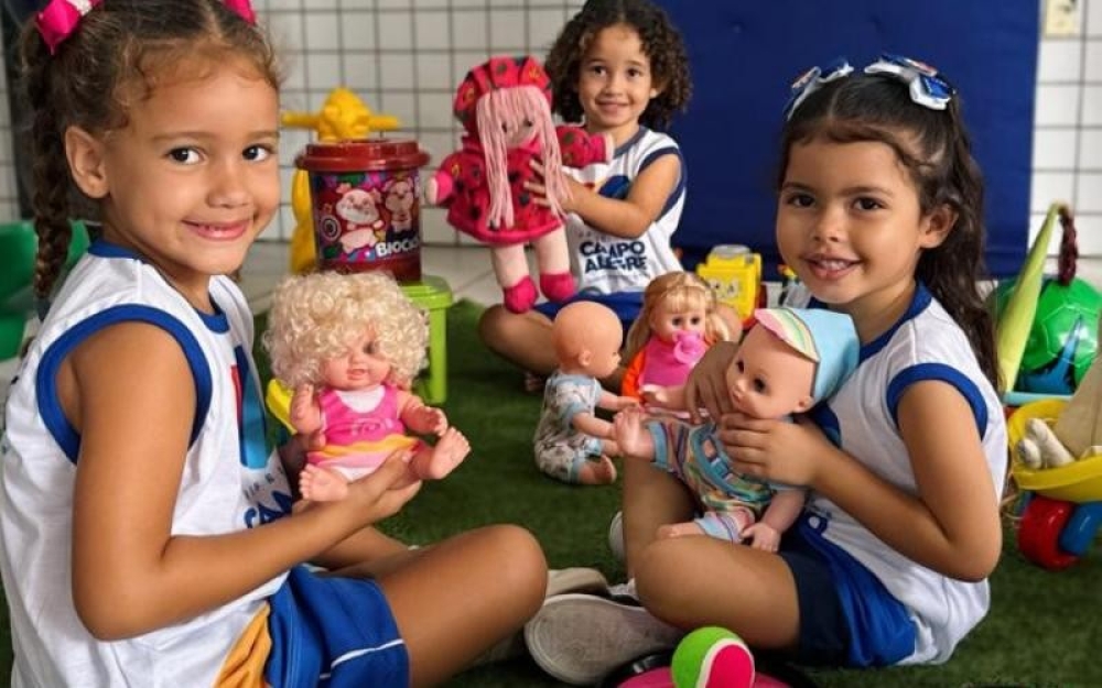 Semana do Brincar fortalece experiências na Educação Infantil de Campo Alegre