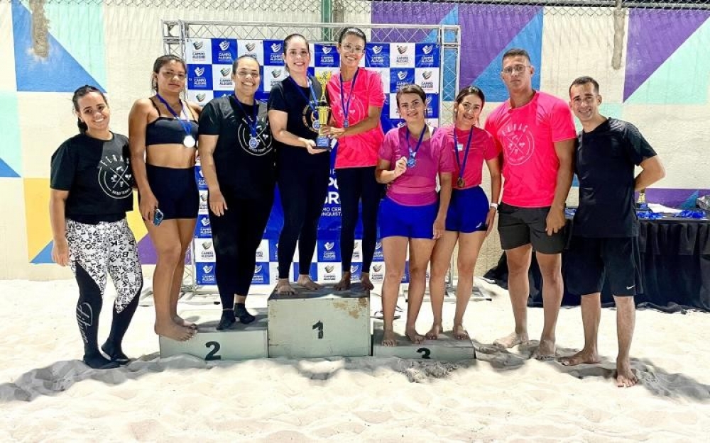 Sucesso marca o I Torneio Integrado de Beach Tennis realizado em Campo Alegre