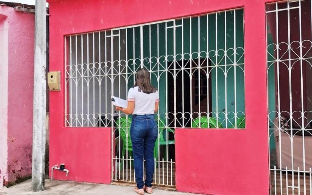 Equipe do Cadastro Único de Campo Alegre realiza busca ativa das famílias que estão com Cadastro Único desatualizado