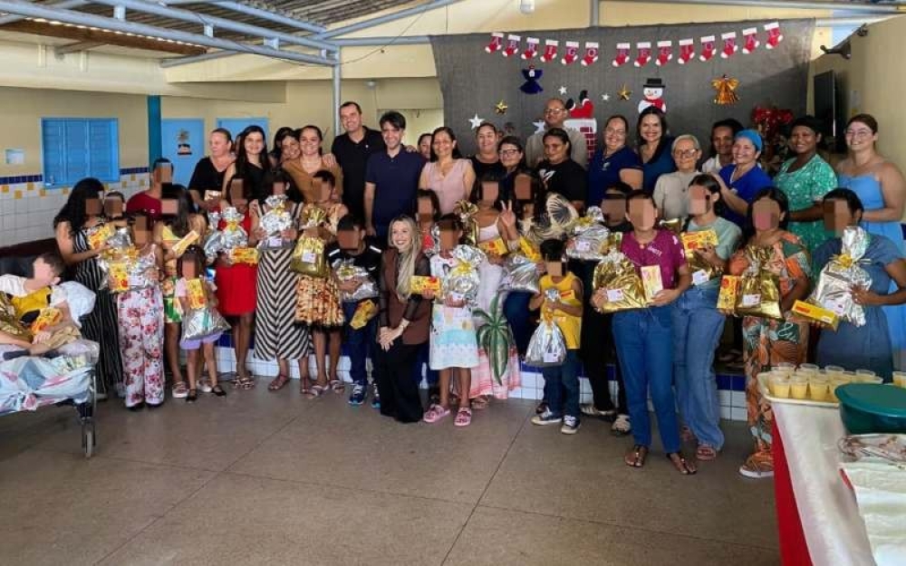 Abrigo Regional realizou o tradicional Almoço de Natal com os familiares das crianças e adolescentes institucionalizados