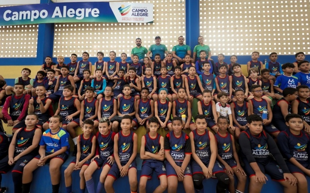 Mais de 500 estudantes atletas de Campo Alegre participam do Circuito Esportivo de Verão 