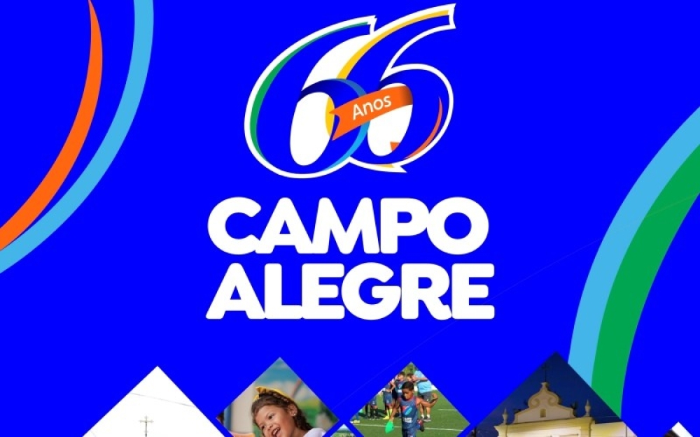 Confira a programação oficial das comemorações de 66 Anos de Emancipação Política de Campo Alegre