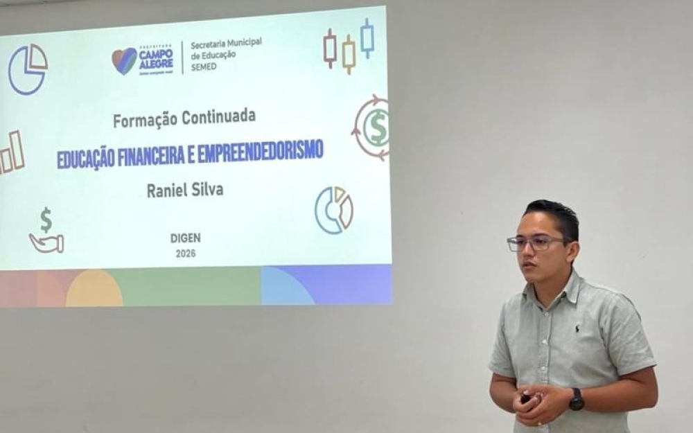 SEMED realiza formação continuada para monitores de educação financeira e empreendedorismo