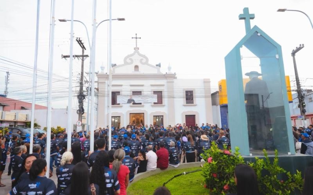 Mais de mil Romeiros de Campo Alegre seguem na 13ª Romaria ao Juazeiro do Norte no Ceará