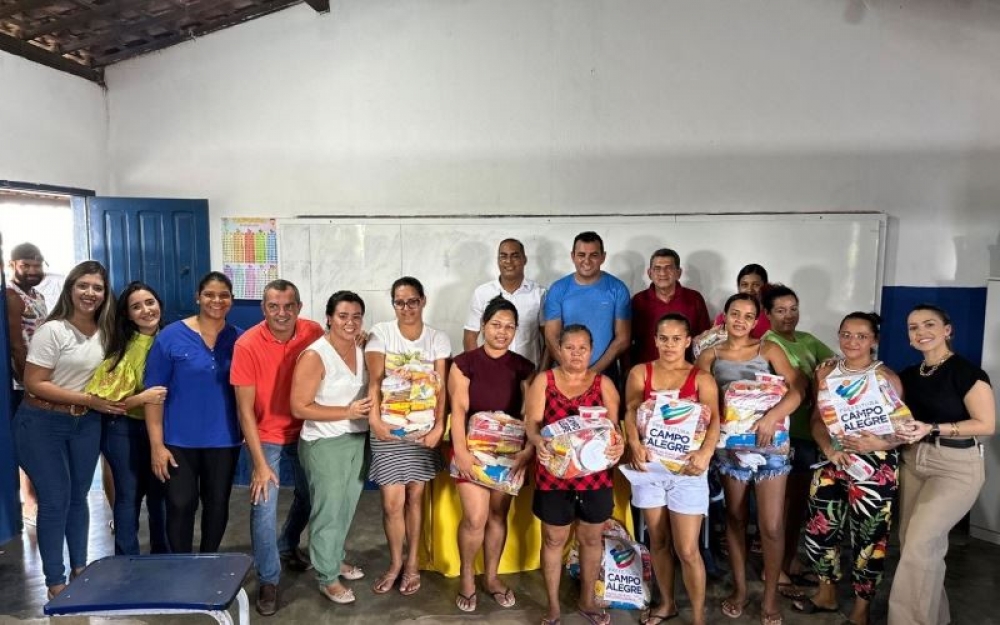 Prefeito Nicolas Pereira iniciou a distribuição de mais 02 mil Cestas Básicas para famílias assistidas pelo Bolsa Alegre