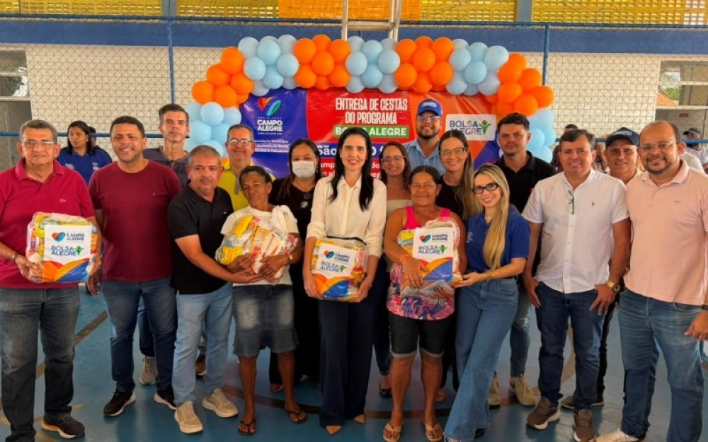 Prefeitura de Campo Alegre garante comida na mesa para 3000 famílias com a entrega mensal de cestas básicas