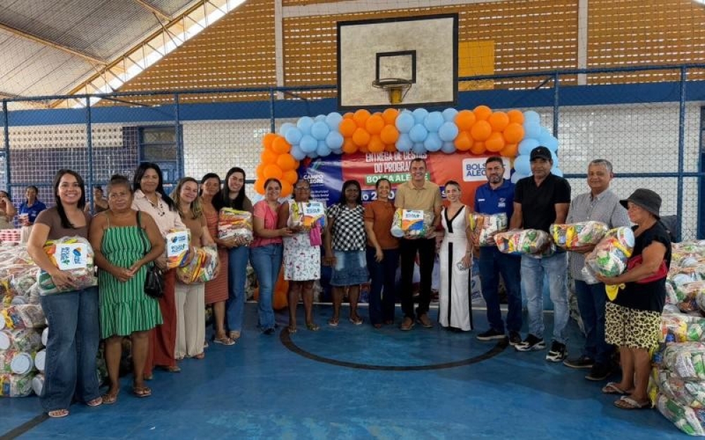 Famílias beneficiárias do Programa Bolsa Alegre recebem as cestas referente ao mês de Fevereiro 