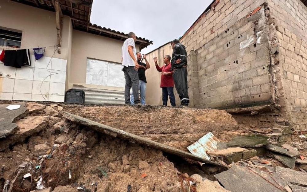 Prefeito Nicolas Pereira e equipe das secretarias municipais realizam ações nas comunidades afetadas pelas chuvas