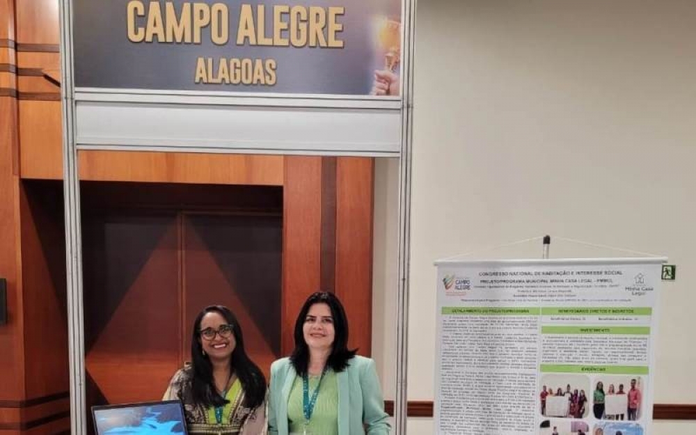 Secretaria Dijane Sampaio participou do 5° Congresso Brasileiro de Habitação de Interesse Social em Foz do Iguaçu