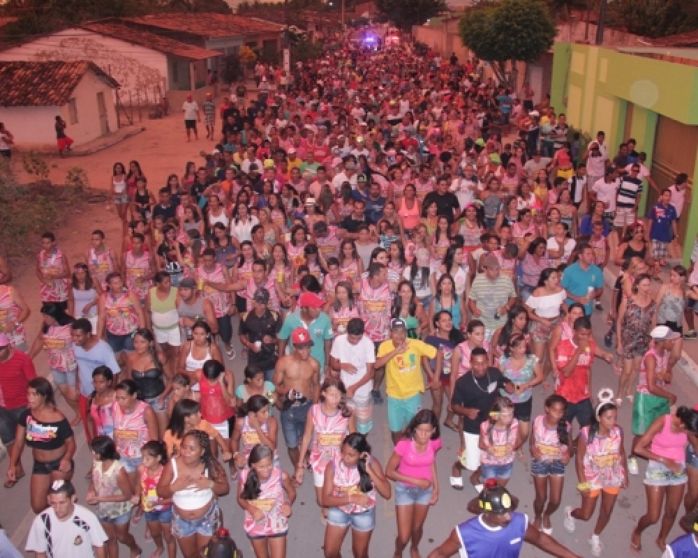 O domingo de Carnaval foi de muita animação com o Bloco Os Pegadores de Galinha em Chã da Imbira