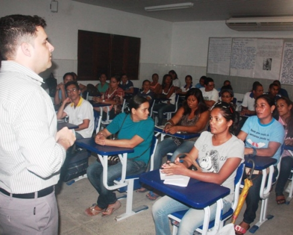 Agentes de saúde Campo Alegre participam de palestra sobre Glaucoma e Catarata