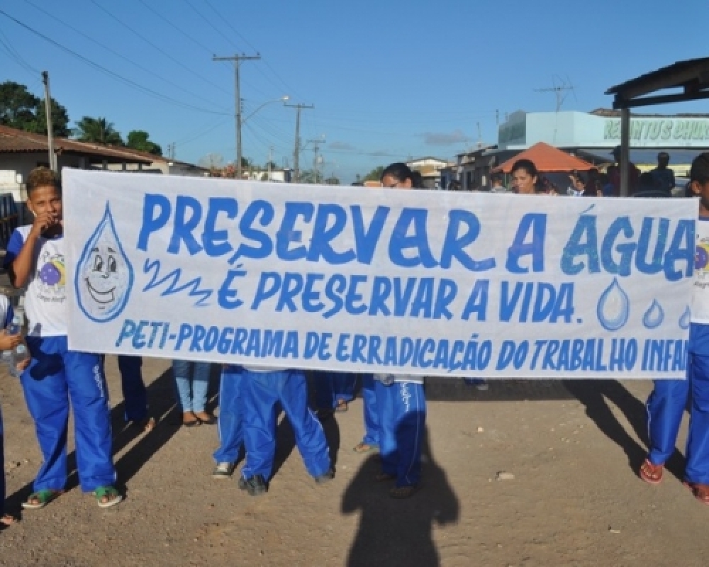 SAAE realizou caminhada no Distrito de Luziápolis no Dia Internacional da Água