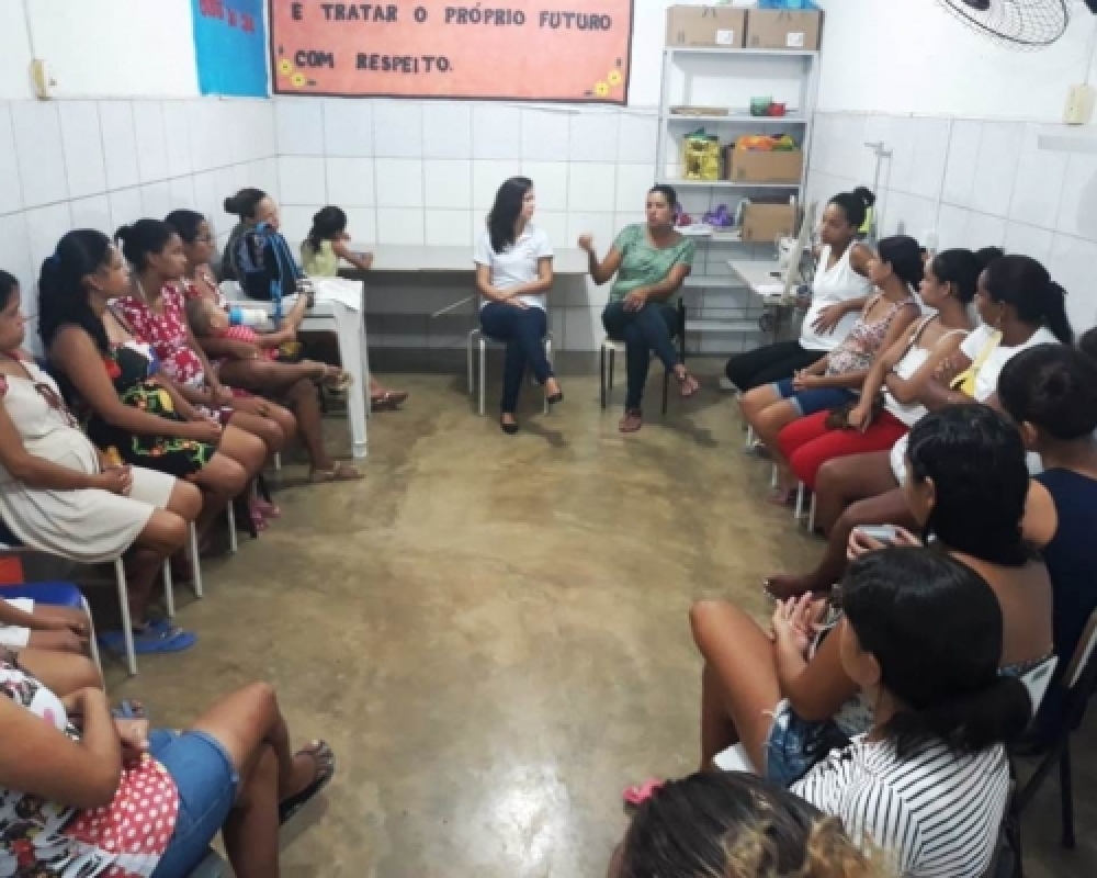 Centro de Referência de Assistência Social inicia atividades com Grupo de Gestantes