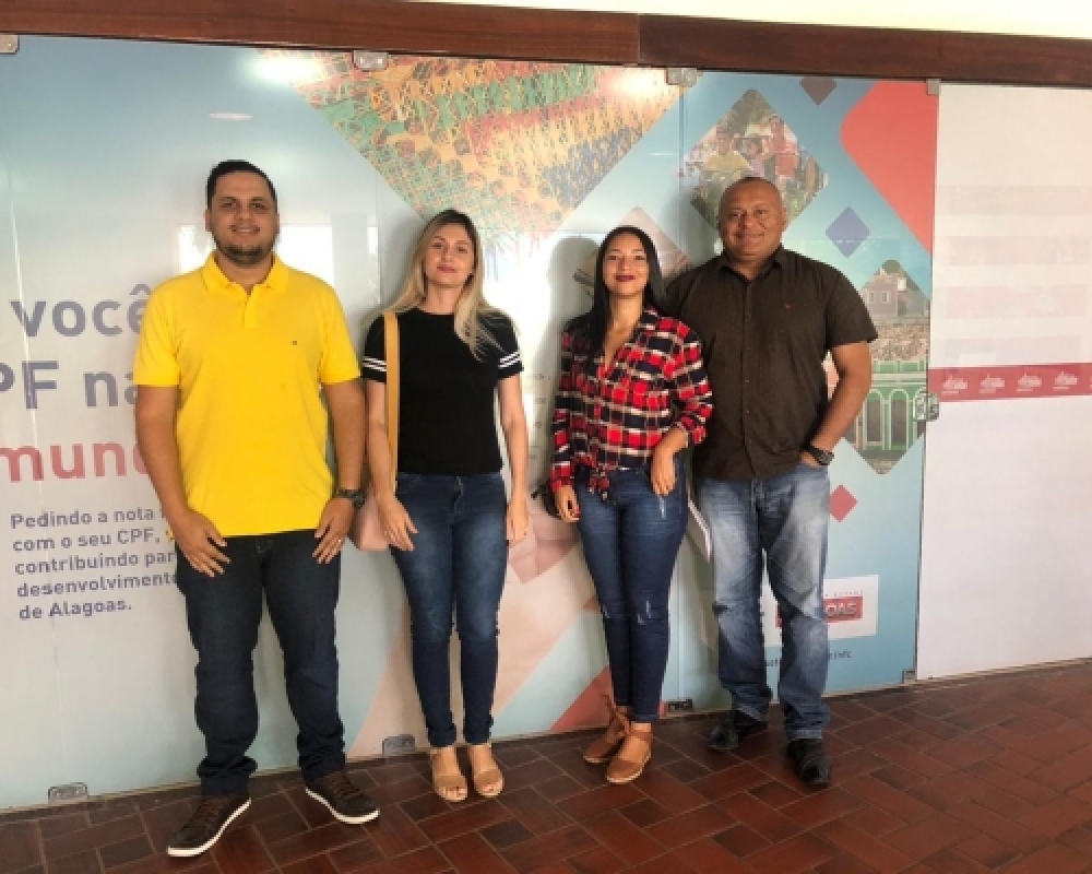 Secretário e técnicos de Campo Alegre participaram de curso ofertado pela SEFAZ